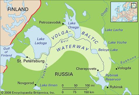 volga map.